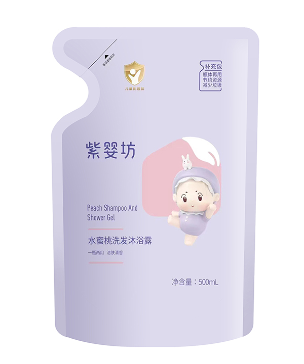 紫嬰坊水蜜桃洗發沐浴露(袋裝)