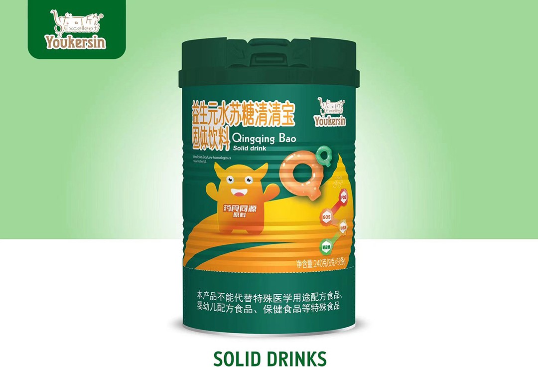 優可欣益生元水蘇糖清清寶固體飲料