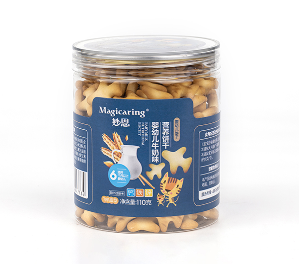 妙恩嬰幼兒牛奶味營養(yǎng)餅干 飛機造型
