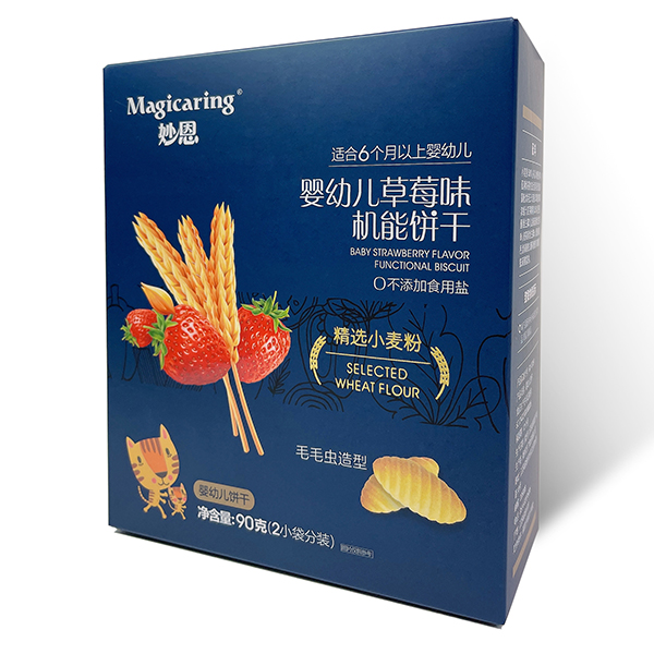 妙恩嬰幼兒草莓味機能餅干