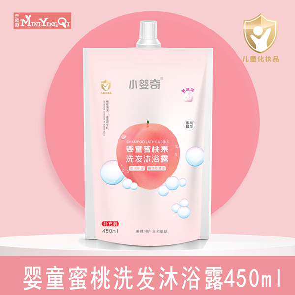 小嬰奇嬰童蜜桃果洗發沐浴露