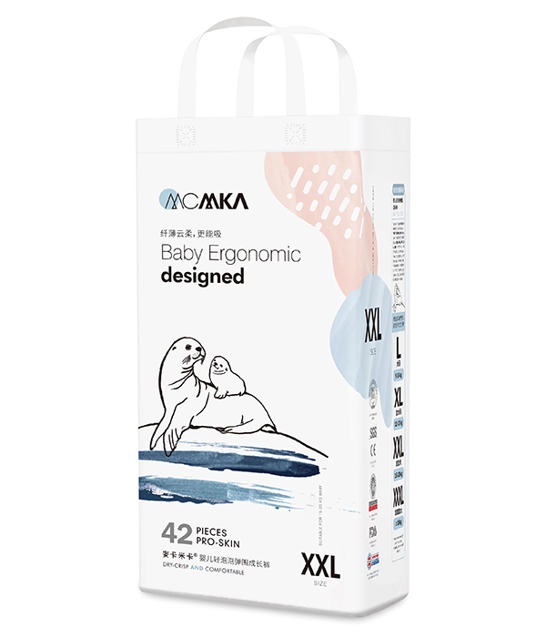 麥卡米卡嬰兒輕泡泡彈圍成長褲XXL42