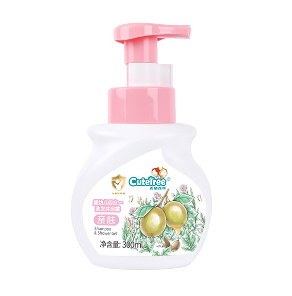 天使森林嬰幼兒四合一洗發沐浴露 300ml