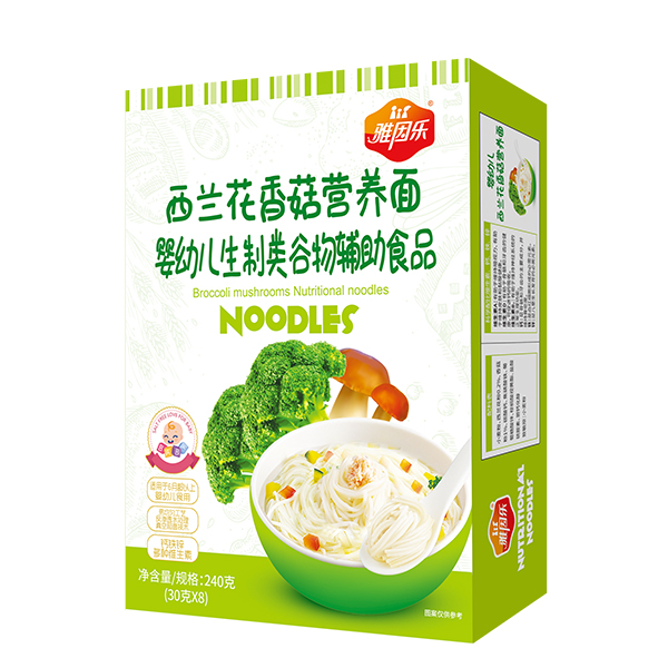 雅因樂(lè)西蘭花香菇營(yíng)養(yǎng)面