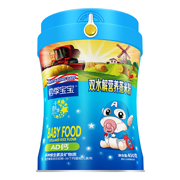 四季寶寶雙水解營養蒸米粉-AD鈣