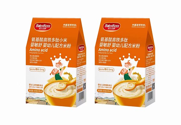 寶貝當(dāng)家氨基酸高鐵多肽小米嬰敏舒配方米粉180g