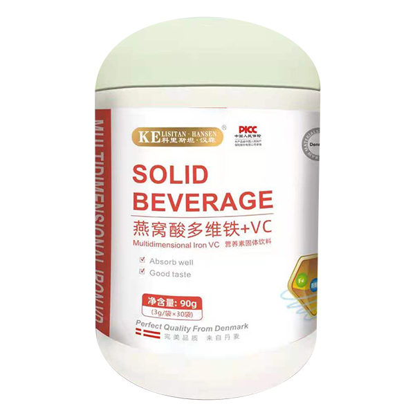 科里斯坦·漢森燕窩酸多維鐵+VC營養素固體飲料