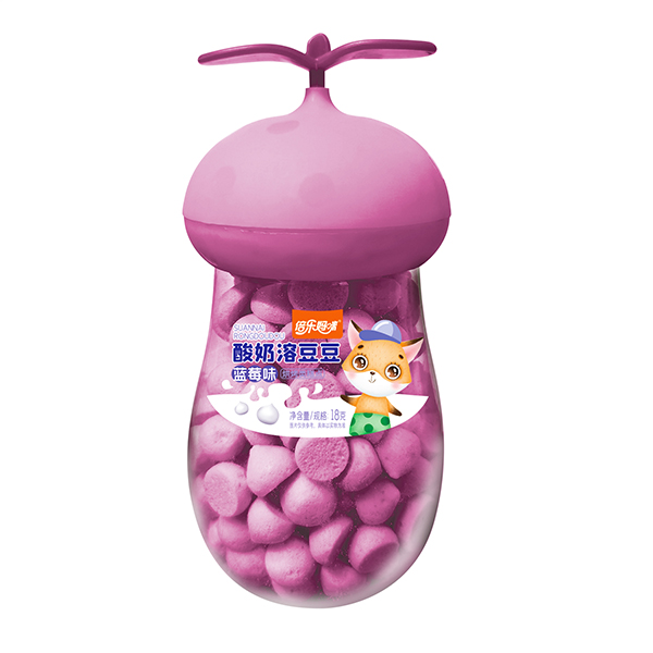 倍樂媽咪酸奶溶豆豆-樹葉罐藍莓味