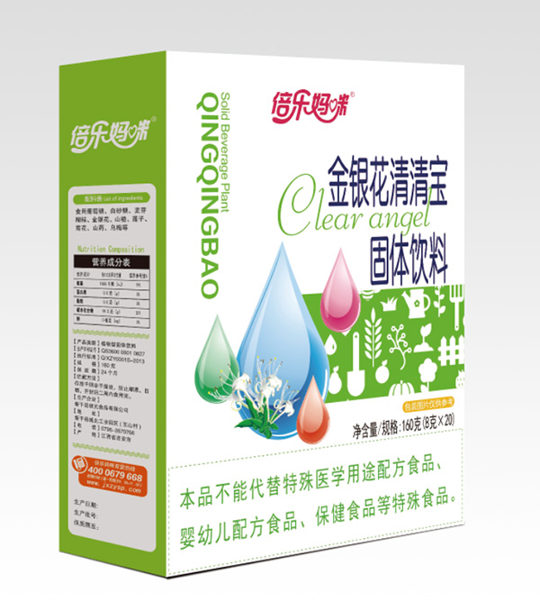 倍樂媽咪金銀花清清寶160克盒裝