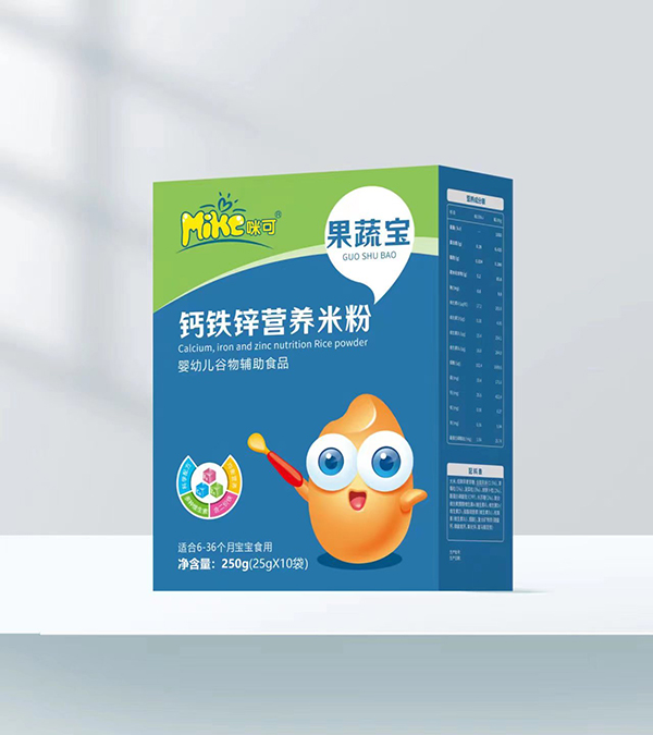 咪可果蔬寶鈣鐵鋅營養米粉