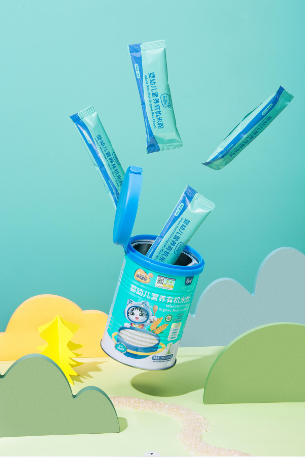 團團星球嬰幼兒營養有機米粉