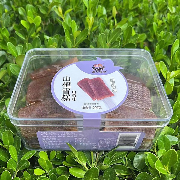 兩個寶貝山楂雪糕 山藥味