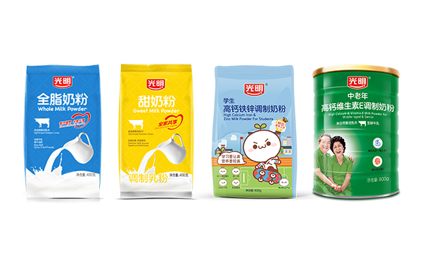 光明全家奶粉