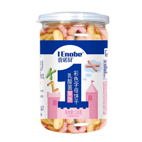 壹諾貝乳酸菌果蔬餅干 彩色字母128克.jpg 壹諾貝乳酸菌果蔬餅干 彩色字母128克.jpg