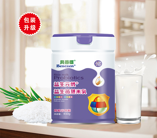 貝善臣益生元優+益生菌蒸米乳