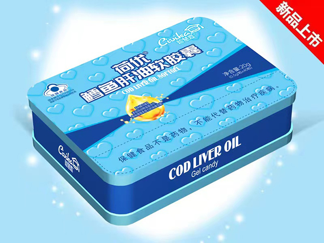 智慧嘉荷優鱈魚肝油軟膠囊