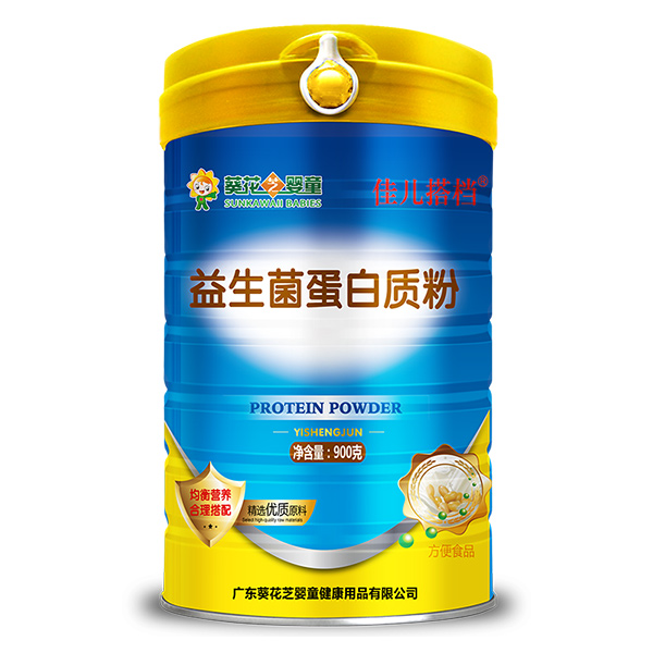 葵花芝嬰童佳兒搭檔益生菌蛋白質粉