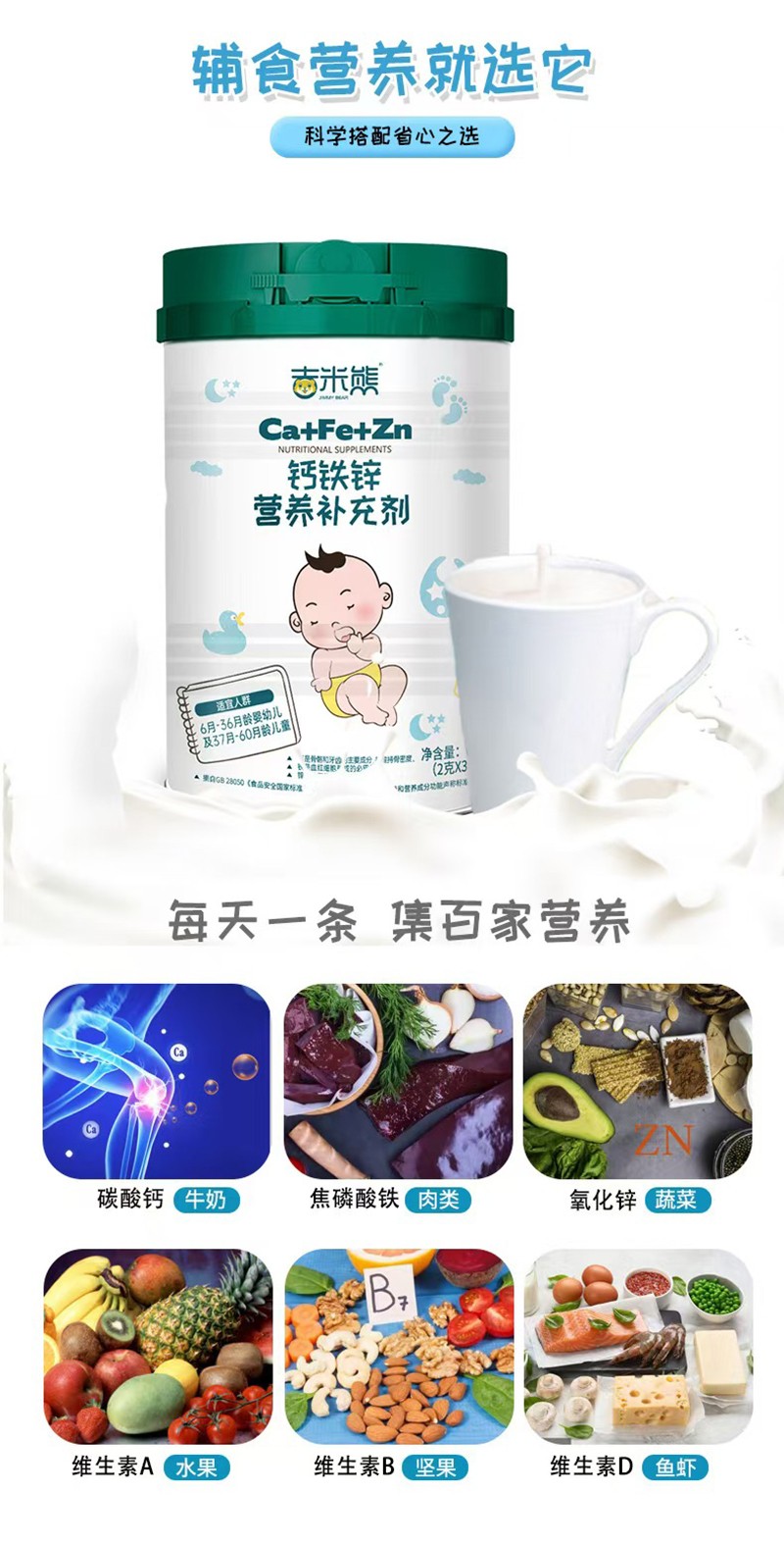 吉米熊鈣鐵鋅營養補充劑02