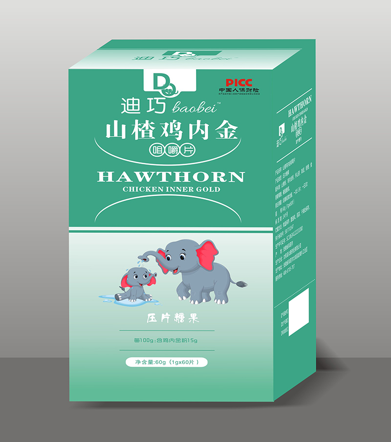 迪巧baobei山楂雞內金咀嚼片