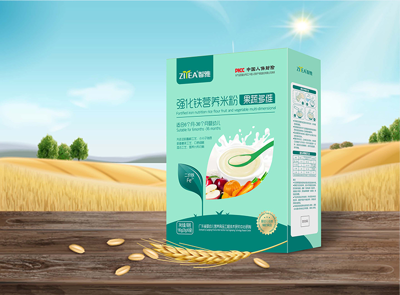 智雅強化鐵營養米粉果蔬多維 盒裝