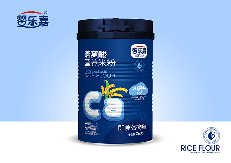 嬰樂嘉燕窩酸營養米粉 AD高鈣配方
