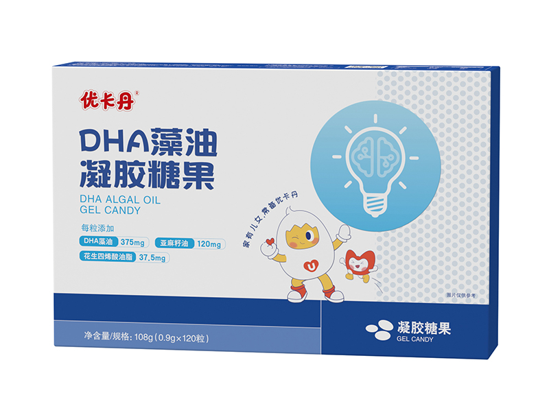 優卡丹DHA藻油凝膠糖果