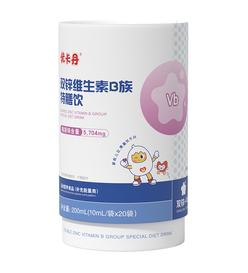 優卡丹雙鋅維生素B族特膳飲