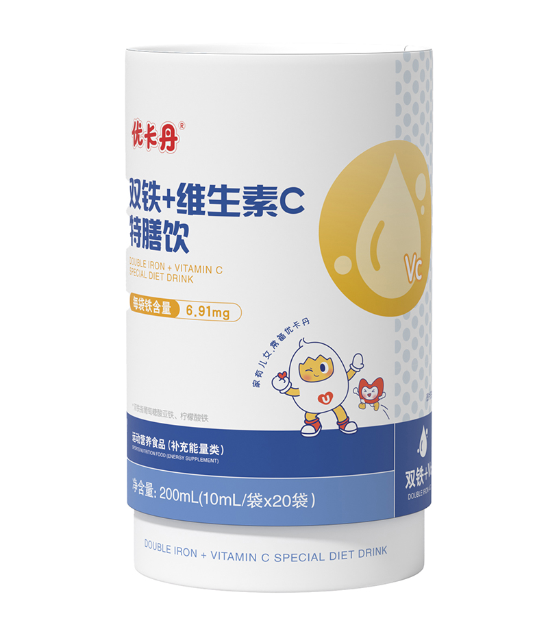 優卡丹雙鐵+維生素C特膳飲
