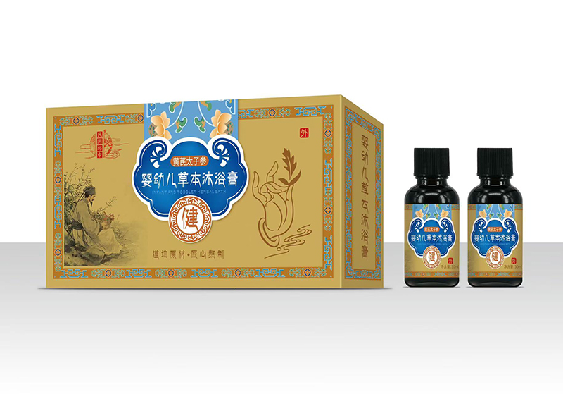 民間郎中黃芪太子參草本沐浴膏-健