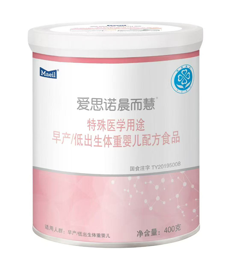 每日愛思諾晨而慧特殊醫學用途早產低出生體重嬰兒配方食品
