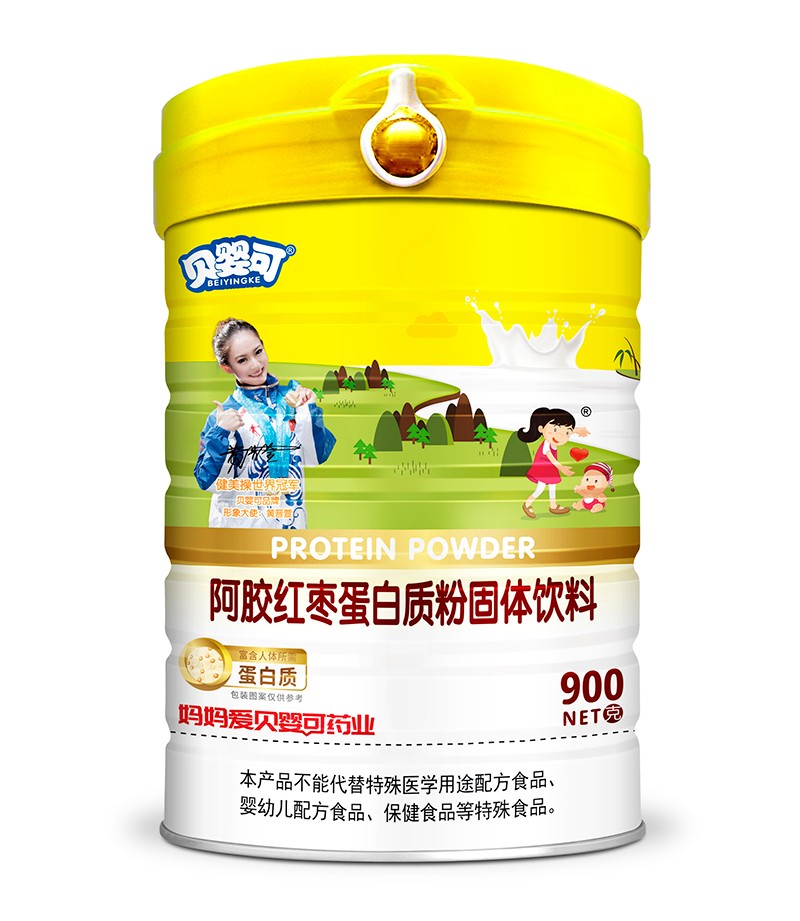 貝嬰可阿膠紅棗蛋白質粉 高蓋