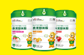 貝諾思聰嬰兒水果奶米粉