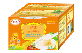 旭貝樂初輔益+鐵果蔬小米粉