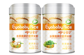 咿呀寶貝水果蔬奶營養(yǎng)米粉