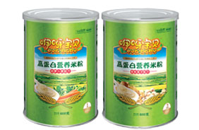 咿呀寶貝高蛋白營養(yǎng)米粉