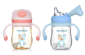 盟寶北極熊PPSU水壺、鴨嘴杯