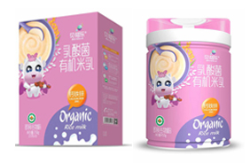 貝格樂乳酸菌有機米乳