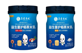 真愛(ài)貝比益生菌護(hù)暢蒸米乳