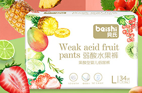 貝氏果酸型嬰兒紙尿褲