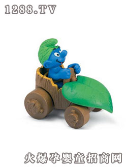 思樂樹葉車藍精靈彩盒裝