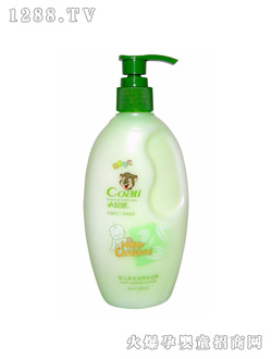 小浣熊嬰兒草本滋養沐浴露