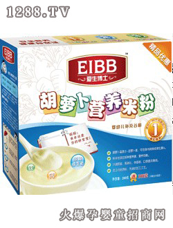 愛生博士暢品胡蘿卜營養米粉