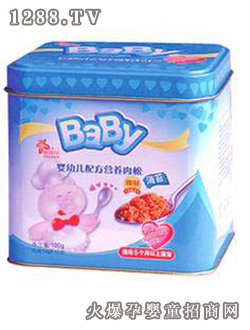 方廣新續華嬰幼兒營養肉松(海苔味)