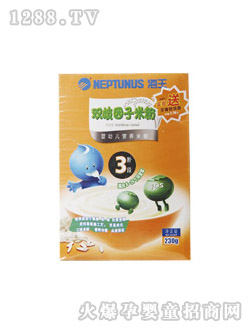 海王雙歧因子嬰幼兒營養米粉3段