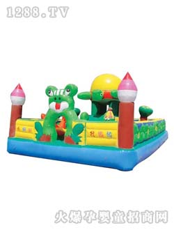 真得樂充氣堡小蝌蚪找媽媽