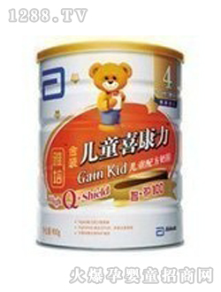 雅培智護100學兒喜康力4段900G