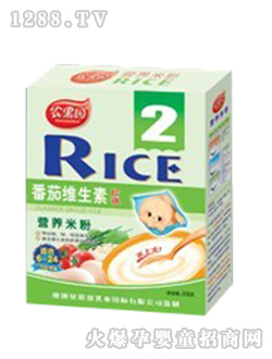 農果園番茄維生素營養米粉