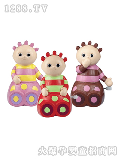 花園寶寶發條小推車玩具