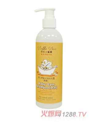 貝拉小蜜蜂嬰兒燕麥無淚洗發露