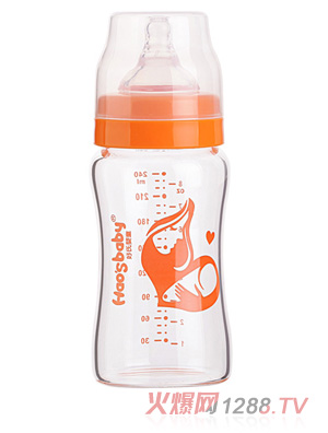 好氏嬰童標準口徑玻璃奶瓶240ml